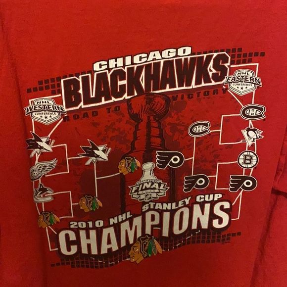 Chicago Blackhawks 2010 champions tee - Picture 4 of 4